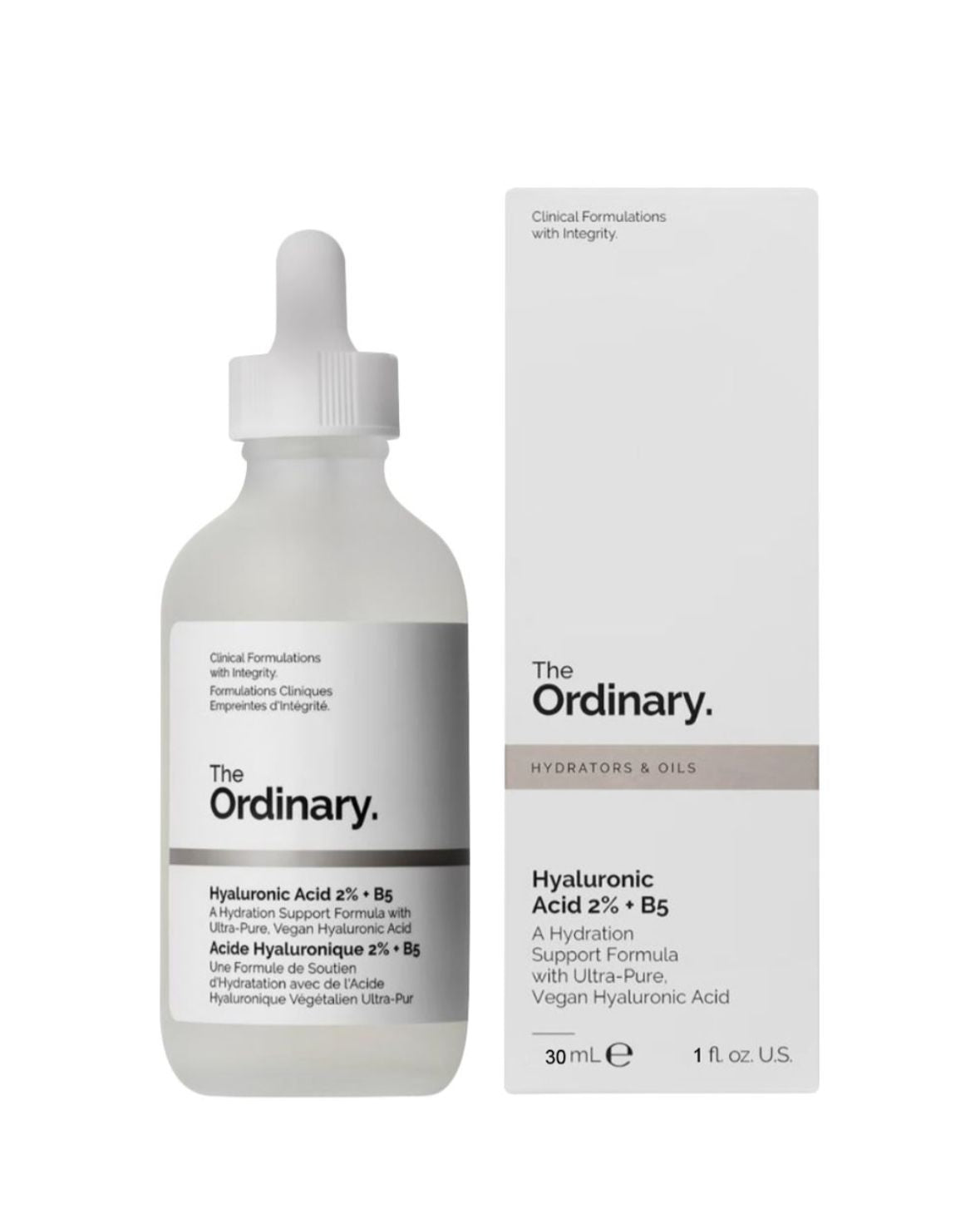 The Ordinary Hyaluronic Acid 2%, Vitamin B5 & Ceramides Water Based Facial Hydrating Serum 30ml