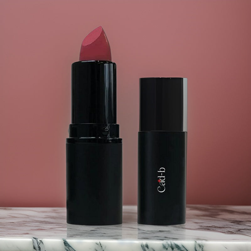 Lipstick – Creamy Mauve – P024 | Hydrating Sheer Shine | Paraben-Free & Cruelty-Free